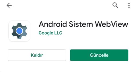 android sistem webview ne işe yarar