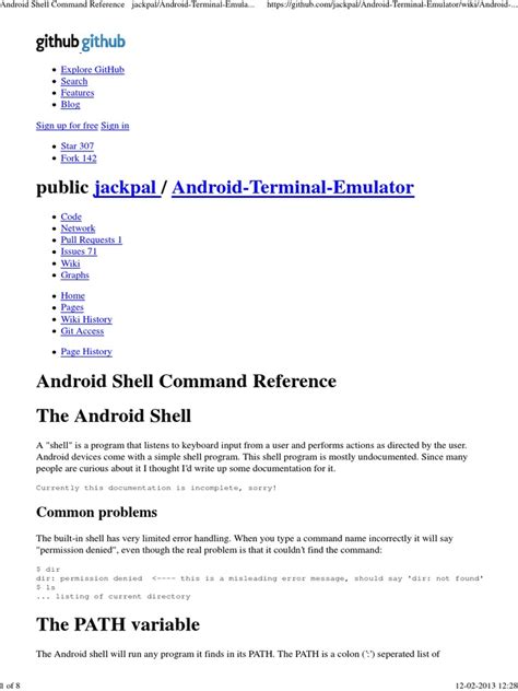 Android Terminal Emulator Wiki Github