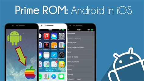 android to ios rom