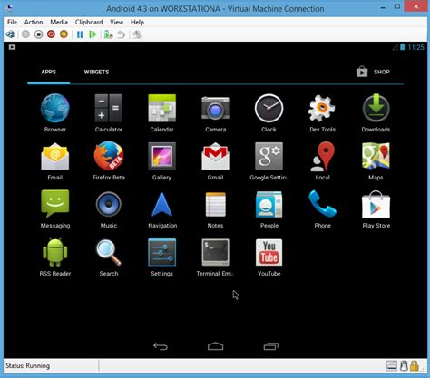 android x86 screen resolution vmware