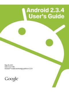 Read Online Android 23 4 User Guide 