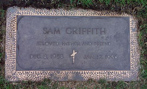 andy samuel sam griffith jr.(deceased)