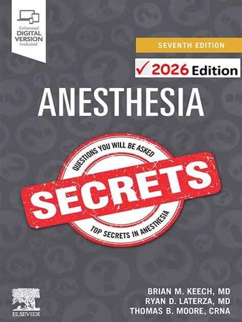 Anesthesia Secrets The Secrets Series