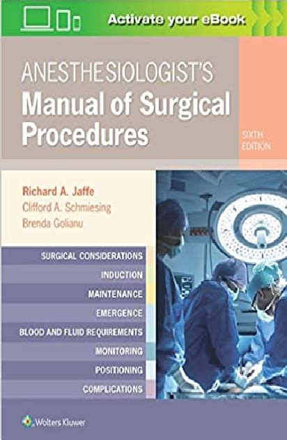 Download Anesthesiologist Guide To Surgical Procedures 