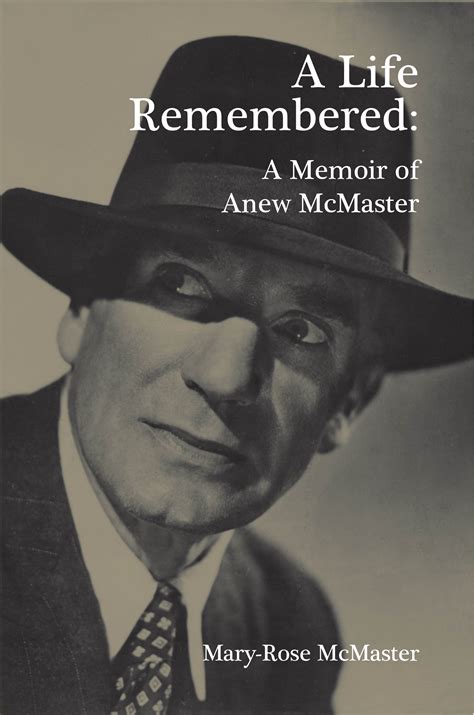 anew mcmaster biography examples