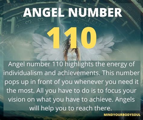 Angel Number 110 What Does It Mean Numerologist Identifying Numbers 110 - Identifying Numbers 110