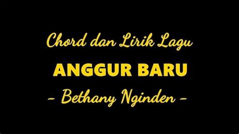 ANGGUR BARU CHORD - Anggur Baru ||Karaoke Nada Wanita|| Lagu Rohani