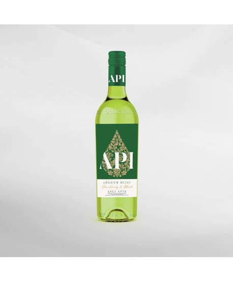 ANGGUR HIJAU ORANG TUA - API Anggur Hijau Sauvignon Blanc & Chardonnay 620ml