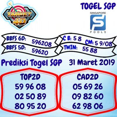 ANGKA KELUARAN SGP 💂 keluaran togel hari ini