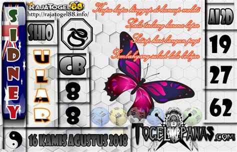 angka main togel sidney 2 agustus 2018