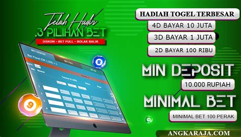 ANGKA RAJA TOGEL - Angkaraja Situs Toto Togel Online Agen Resmi Toto Slot 4D No 1