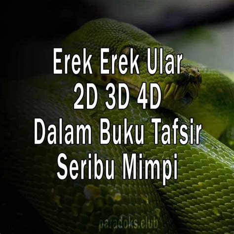 ANGKA ULAR 4D - Prediksi Sgp 2D 3D 4D 14 Oktober 2024