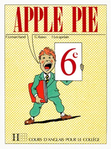 anglais 6e apple pie