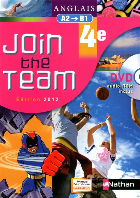 Anglais Join The Team 4e