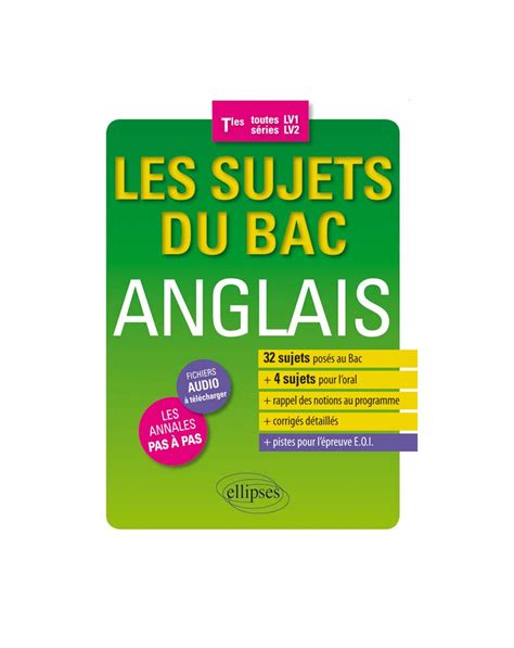 Anglais Terminales A B Bac 94 Non Corriges