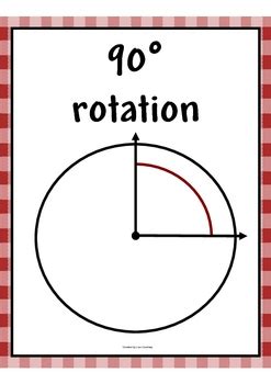 Angle Rotations Teaching Resources Tpt Angles Of Rotation Worksheet - Angles Of Rotation Worksheet