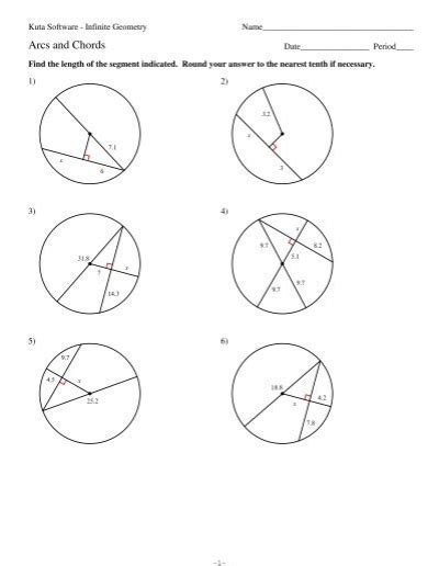angles chords kuta
