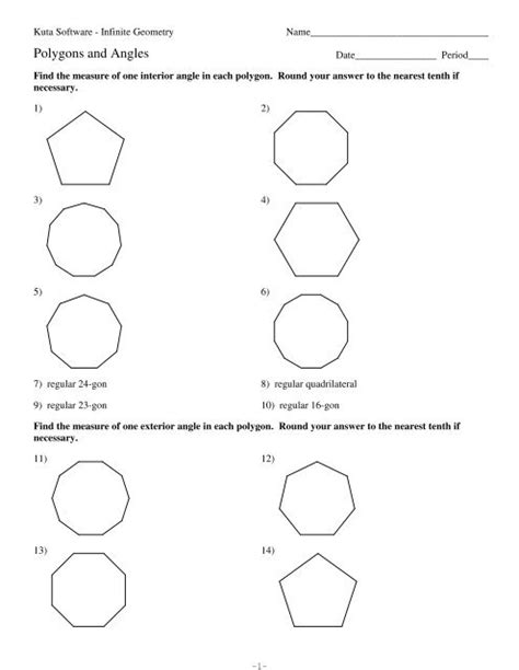 Angles Of Polygons Coloring Activity K12 Workbook Angles Of Polygons Coloring Activity Key - Angles Of Polygons Coloring Activity Key