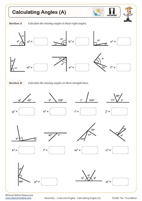 Angles Worksheets Understanding Angles Worksheet - Understanding Angles Worksheet