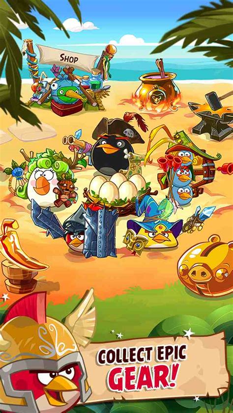 angry birds epic mod apk