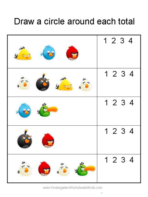 Angry Birds Math Worksheets K12 Workbook Angry Birds Math Worksheet - Angry Birds Math Worksheet