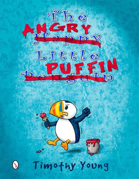 angry little puffin