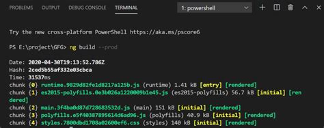 angular Ng Build in prod mode generates vendor files and .Map file