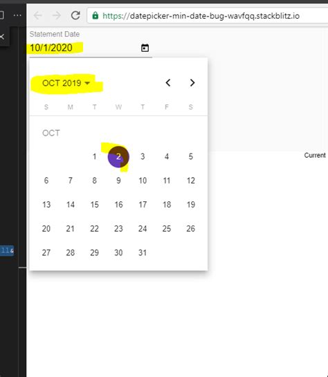 angular dynamically set the date value in matdatepicker field affect the another matDatePicker