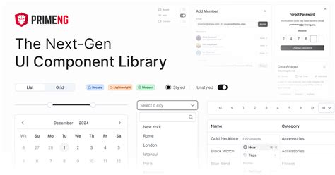 Angular Ui Development With Primeng Build Rich Ui For Angular Applications Using Primeng