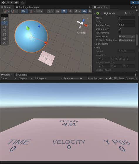 Angular Velocity Unity