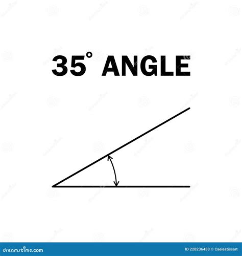 Angulo De 35 Grados