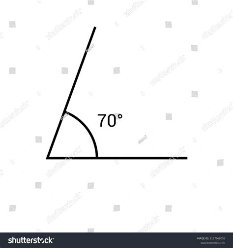 Angulo De 70 Grados