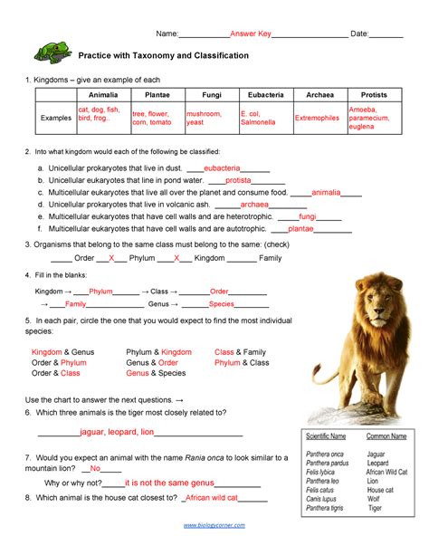 animal atlas answer key