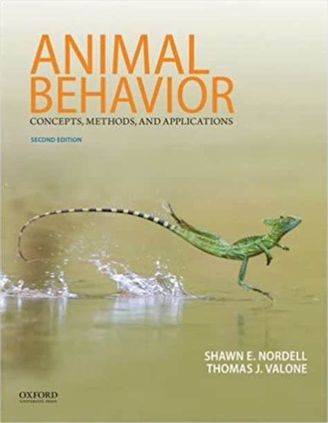 Animal Behavior Concepts Methods And Applications 3rd Edition Free