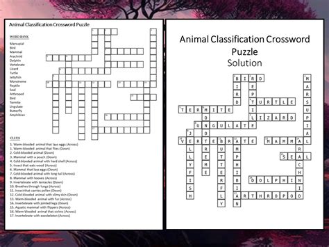 Animal Category Crossword Clue 17 Answers With 3 Pic Crossword Answers Animal Category - Pic Crossword Answers Animal Category