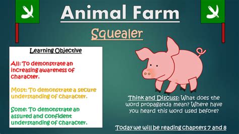 Animal Farm Squealer Double Lesson Teaching Resources Animal Farm Propaganda Worksheet Answers - Animal Farm Propaganda Worksheet Answers
