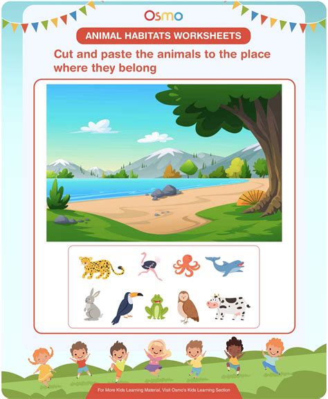 Animal Habitats Worksheets Download Free Printables Osmo Habitat Worksheets For First Grade - Habitat Worksheets For First Grade