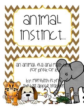 Animal Instincts Teaching Resources Tpt Animal Instincts Worksheet 4th Grade - Animal Instincts Worksheet 4th Grade