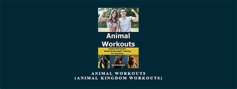 animal kingdom workouts pdf
