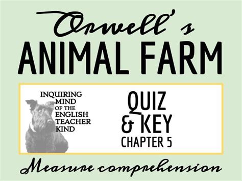 Full Download Animal Farm Chapter 5 Quiz 