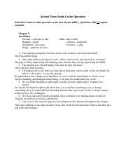 Full Download Animal Farm Study Guide Student Copy Answers 