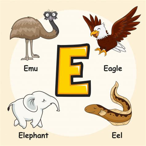 Animales Con E