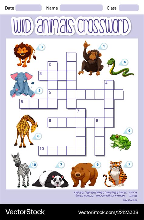 Animals Crossword Clue Wordplays Com Introduction To Animals Crossword Answer Key - Introduction To Animals Crossword Answer Key