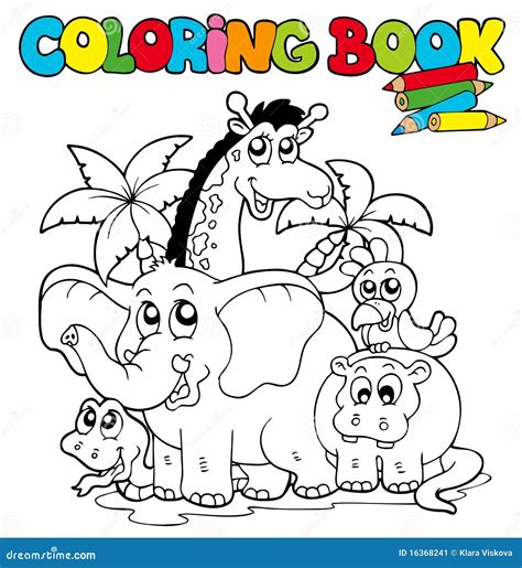 Read Animals Coloring Book 