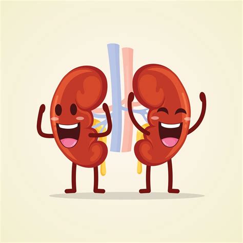 Animated Cartoon Kidney