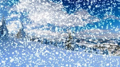 Animated Snow Desktop Wallpaper