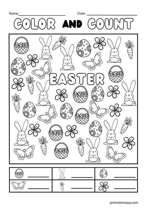 Animations A2z Easter Tracing Numbers 2030 Worksheets - Tracing Numbers 2030 Worksheets