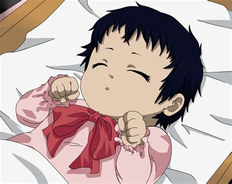 Anime Baby With Black Hair