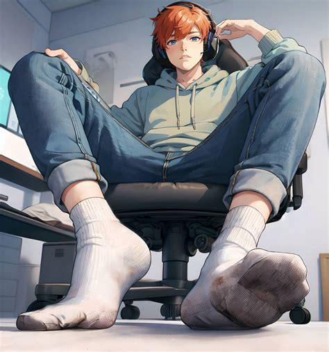 anime gay socks