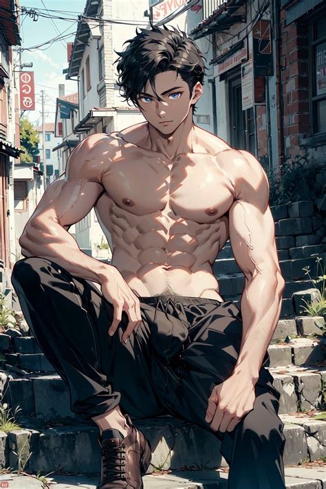 anime nude men